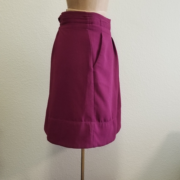 Plum skater skirt - Picture 2 of 7
